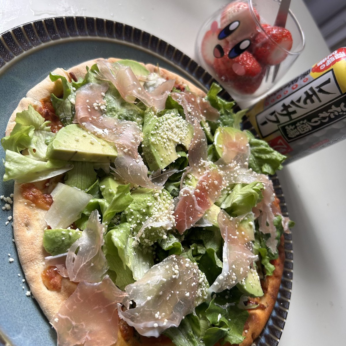 サラダピ〜ザ🎶