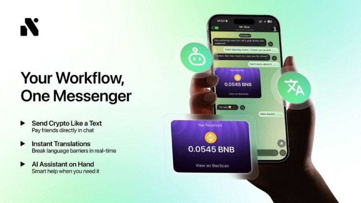 Gm CT 🌘🌚

Tired of endlessly switching apps? <a href="/nicegramapp/">Nicegram</a> get it.

That’s exactly why everything you need now lives inside Nicegram.

Chat, send payments, manage your wallet, run escrow, swap assets, and even move money on- and off-chain all without leaving the conversation.