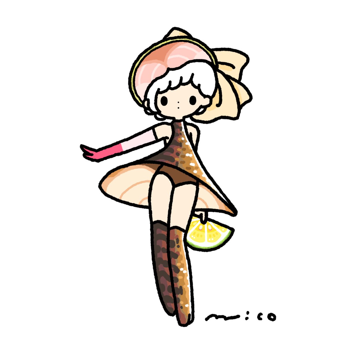 「Mackerel #今日は何の日 #さばの日 #鯖すしの日」|paricoのイラスト