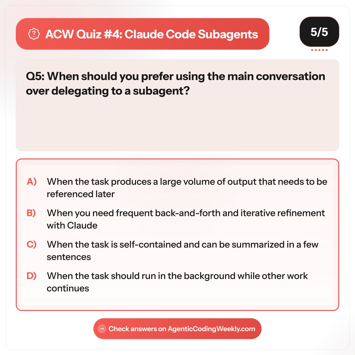 Agentic Coding Weekly tweet media