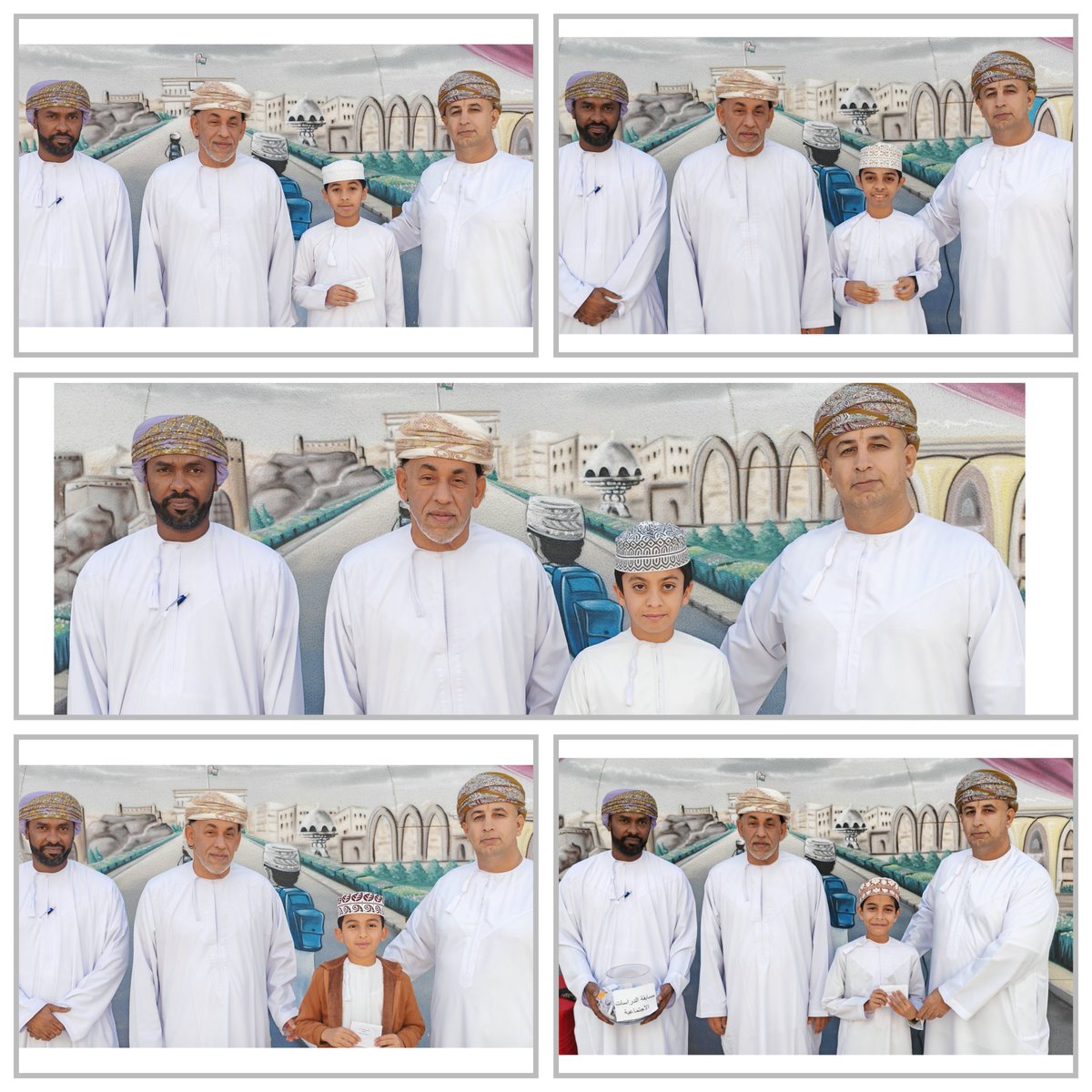 🔸 تكريم الطلبة المشاركين في الأسبوع الثالث من مبادرة (تميزنا.... منهجية مستدامة.) تحت إشراف أسرة مادة الدراسات الاجتماعية.
#فعاليات_تعليمية_شمال_الباطنة