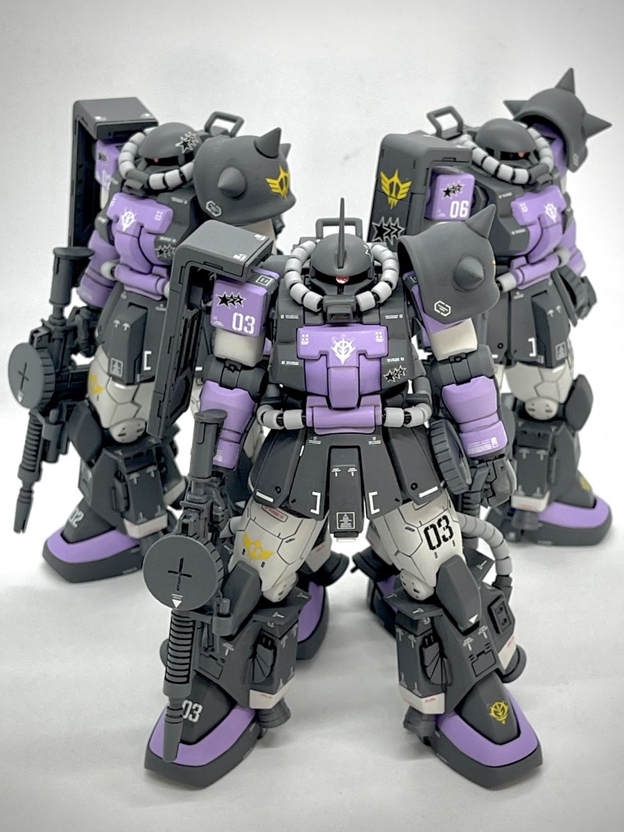 #専用機集まれ
黒い三連星専用06R