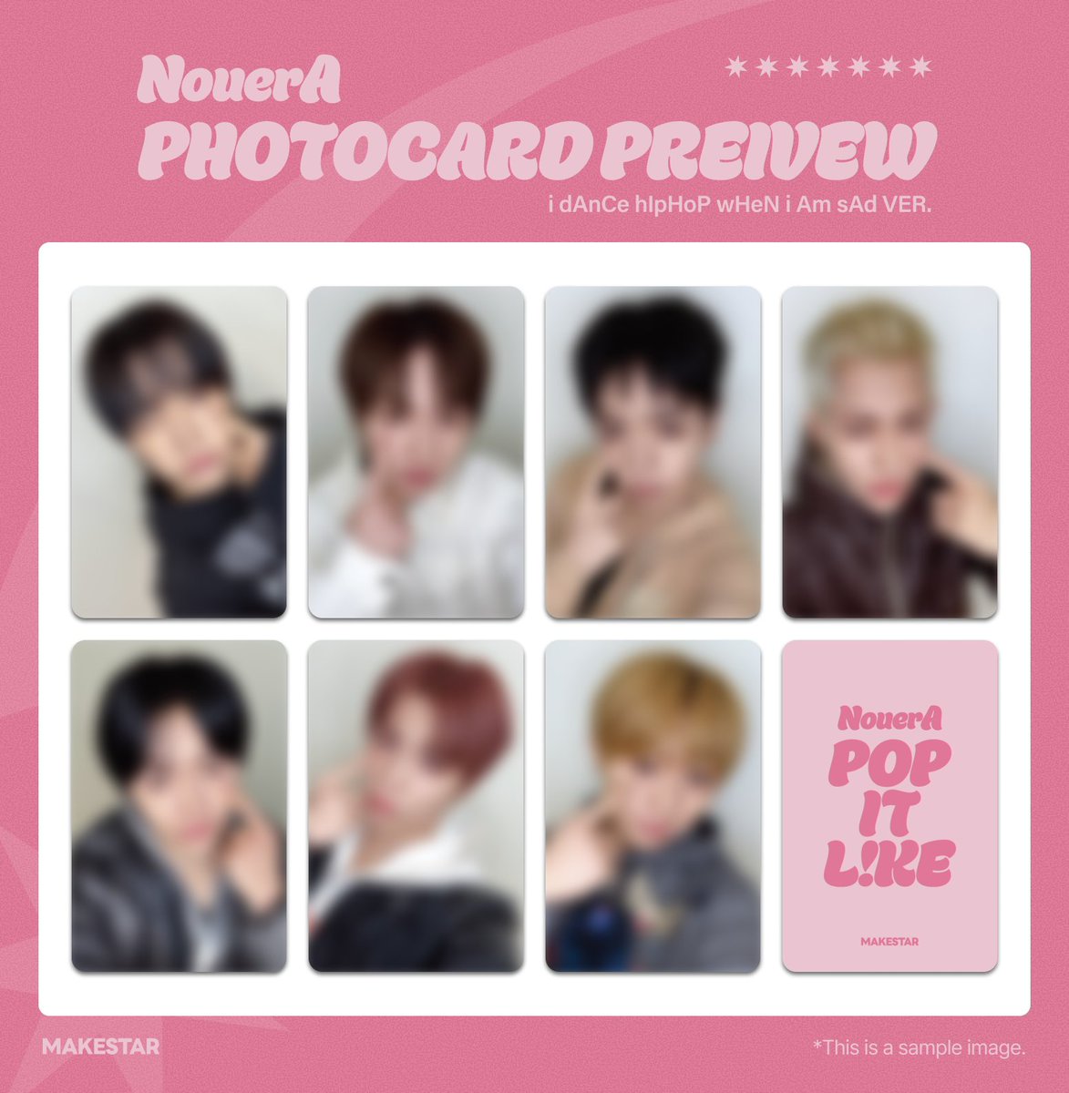 누에라 #NouerA THE 3RD MINI ALBUM [POP IT LIKE] PRE-ORDER
