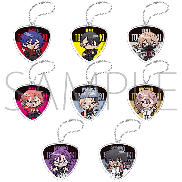 桃源暗鬼 ピック風アクリルキーホルダーコレクション／対バン