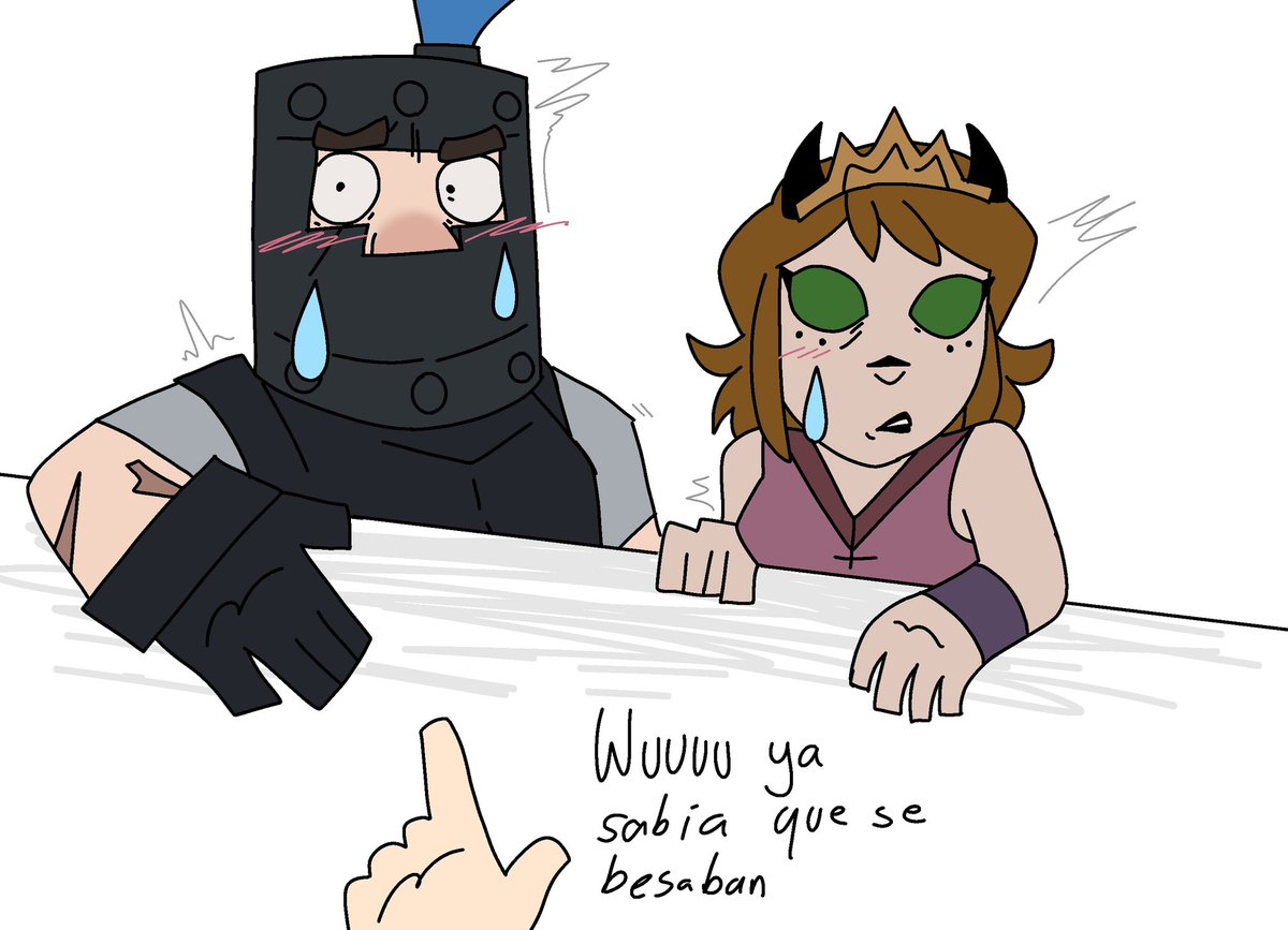 Amo el OC x Canon
Ellos dos se besan detrás del castillo del Rey creanme 🔥
#Ocxcanon #DarkPrince #ClashRoyale