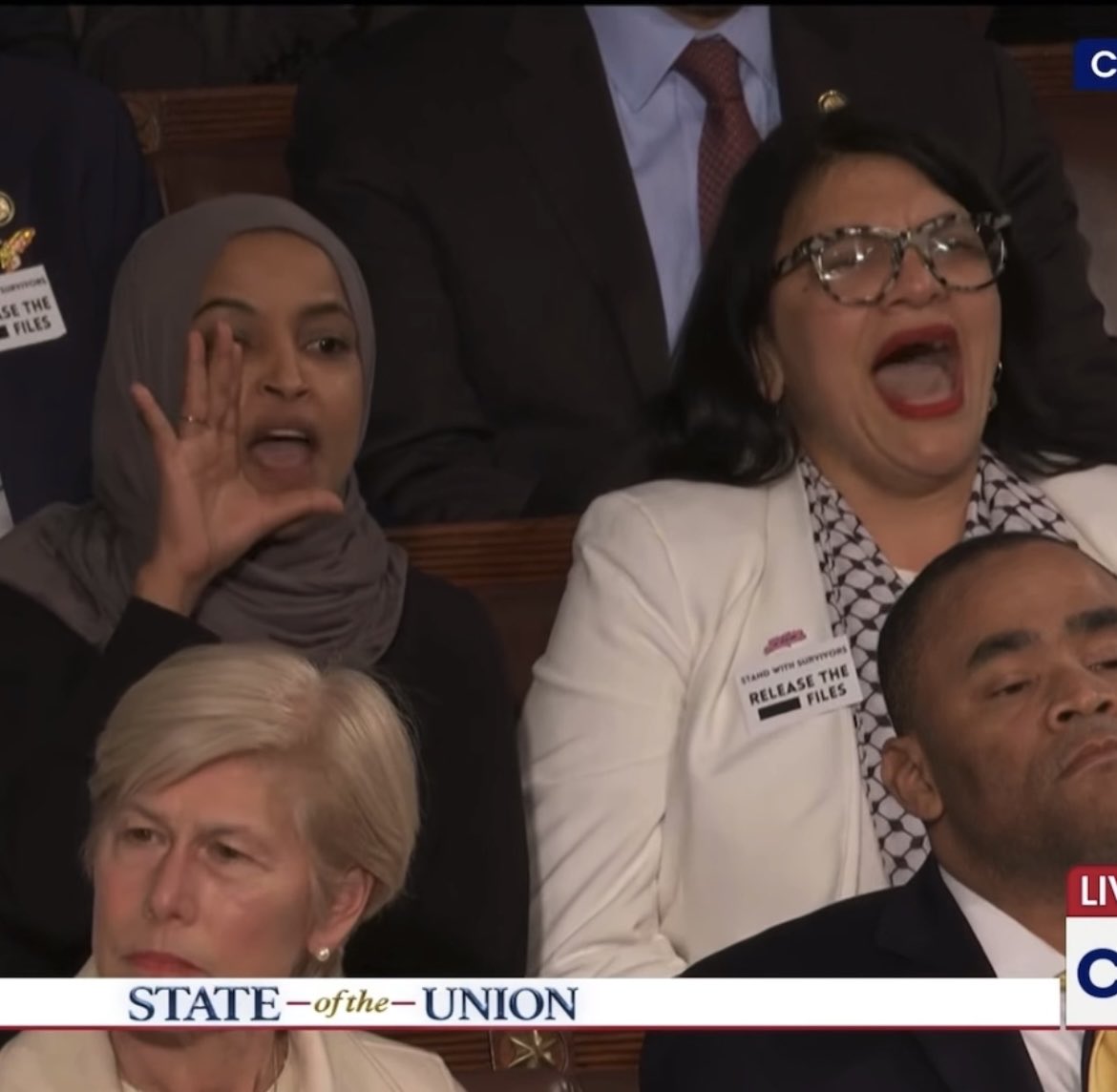 2 Americas were on display tonight