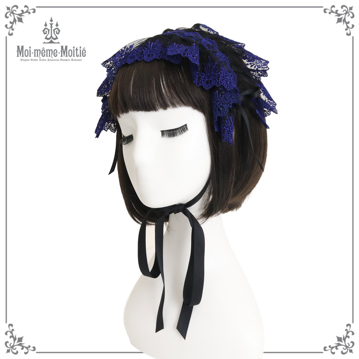 再販/新色】2/27 18時〜販売開始 クラウンはしごレースヘッドドレス