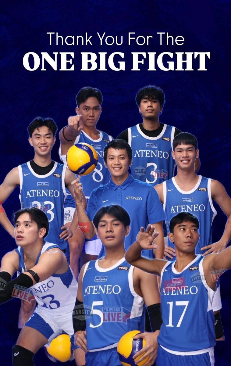robsterxxxx's tweet photo. After another heartbreaking season of missing the Final Four, we unfortunately have to bid goodbye to these familiar faces who always put up their one big fight. 

Thank you for fighting for the Blue and White 💙🦅

#OneBigFight https://t.co/th97DCci9T
