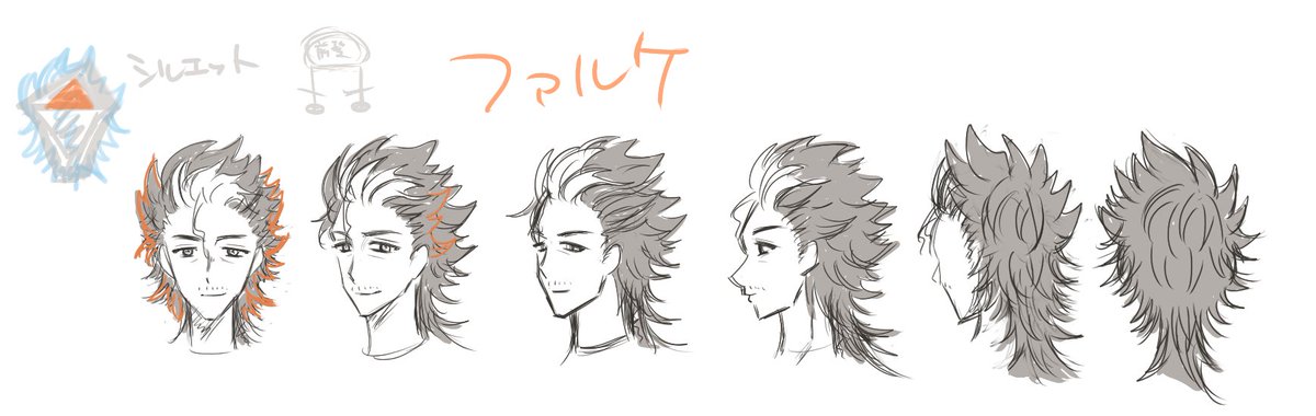 角度れんしう
ファルケの髪型バランスと前髪のボリューム感の正解をいまだに見いだせてない