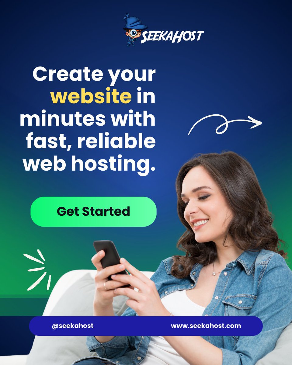 🚀 Your website deserves better hosting!

Whether it’s a blog, a business site, or an online store, SeekaHost offers powerful hosting built for success.

⚡Fast
🔒Secured
🌐 Reliable servers

👉 seekahost.com

#atSeekaHost #webhosting #websitelaunch #domainregistration