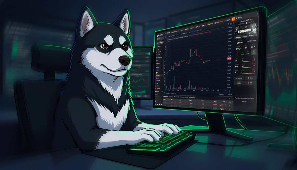 $COCORO | FIRST BLACK SHIBA tweet media
