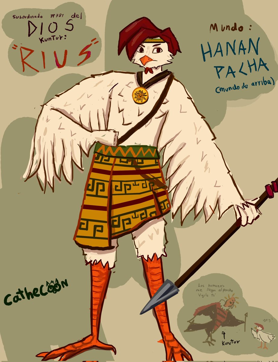 #CoMPaS #RiusPlay #Perú
Rius versión mitología andina Incaica  🇵🇪

Quiero perunizar a todos 👹