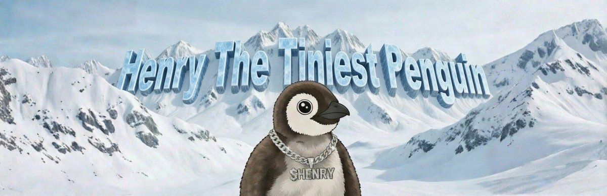 Fading $HENRY? That’s crazy talk.

It dipped, it loaded, it’s lifting. The smallest penguin just proved it’s built for the cold and climbing out stronger.

Smart money doesn’t fade strength it positions early.

$HENRY isn’t done… it’s just getting started.

X <a href="/OfficialDvishi/">5PM Good Dev</a>