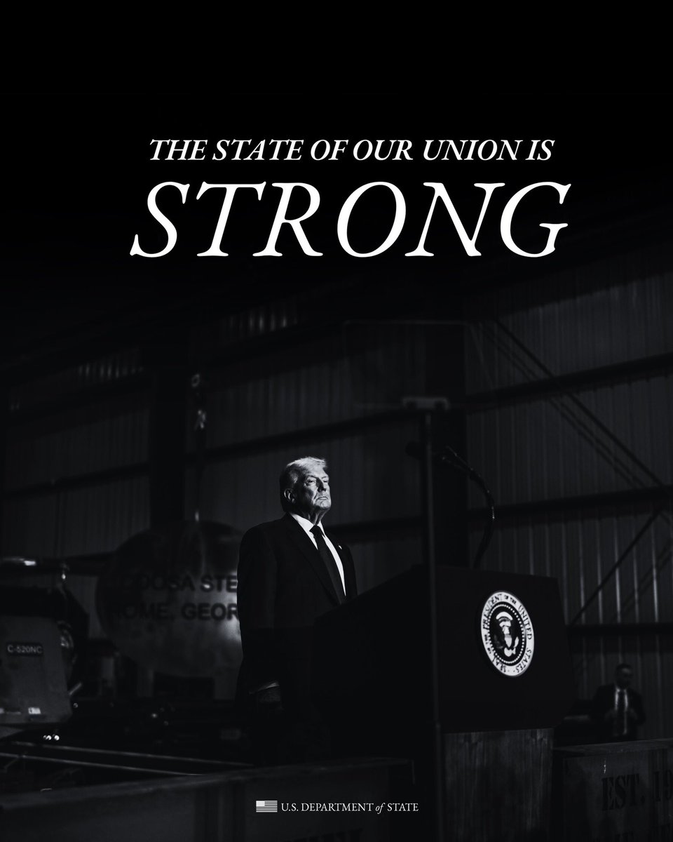 Under President Trump, America is stronger than ever before. https://t.co/cuiR16GyJ5