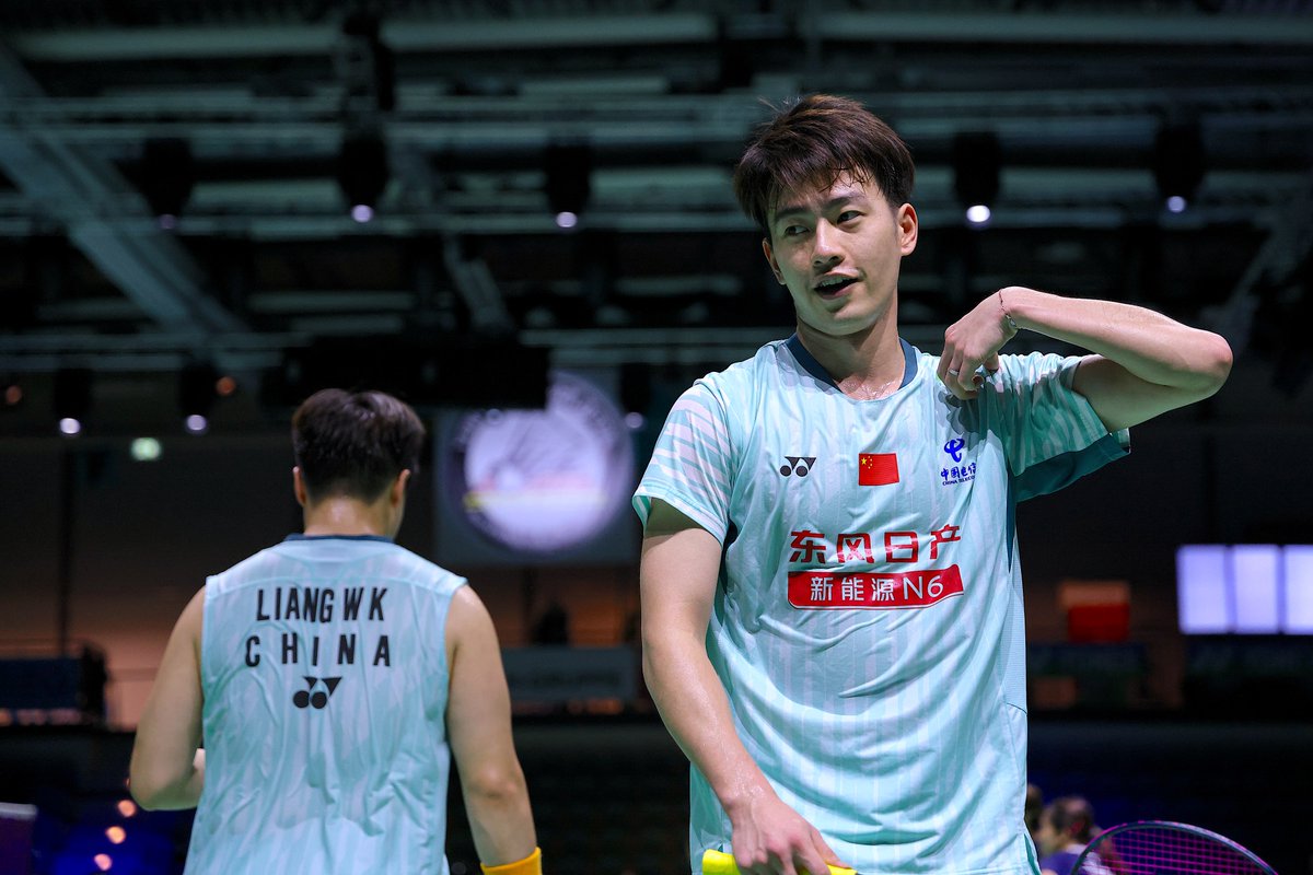 CGTNSportsScene's tweet image. 🐎Kicking off the #YearOfTheHorse with a win!💪

🇨🇳🏸World No. 3 Liang Weikeng/Wang Chang edged Malaysia's Choong Hon Jian/Muhammad Haikal🇲🇾 in a three-game thriller (21-14, 18-21, 21-18) at #GermanOpen2026.

Next round 🆚 Christo &amp;amp; Toma Junior Popov 🇫🇷

#Badminton