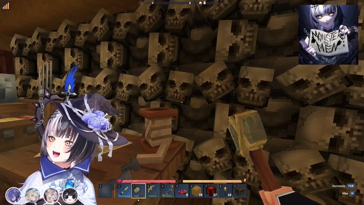 thanks for the (2nd) stream today, Shiori 🖤🤍 that was another