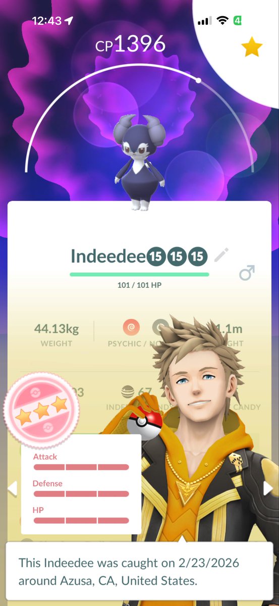 johndqla's tweet image. #pokemon #indeedee