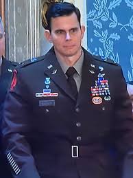 This is Chief Warrant Officer Eric Slover...
he's the Night Stalker Chinook Pilot who was critically injured while executing the raid to retrieve Maduro...
for His Bravery, the <a href="/realDonaldTrump/">Donald J. Trump</a> awarded Him the Congressional Medal of Honor tonight...
as a former Night Stalker i