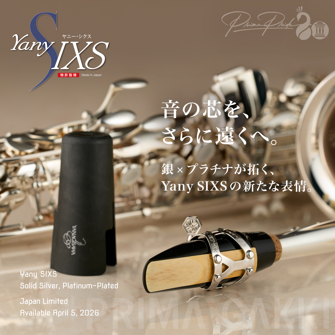 新製品のご案内】 Yany SIXS Solid Silver, Platinum-Plated ヤニー