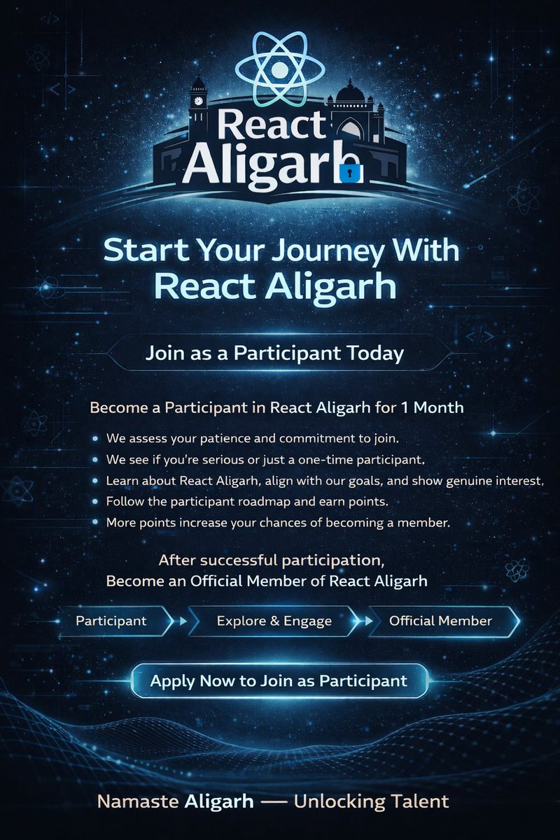 React Aligarh tweet media