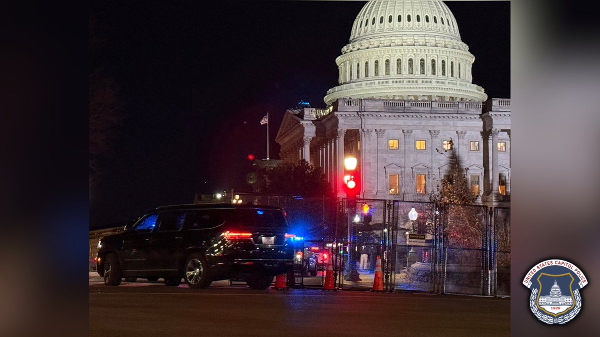 The U.S. Capitol Police tweet media