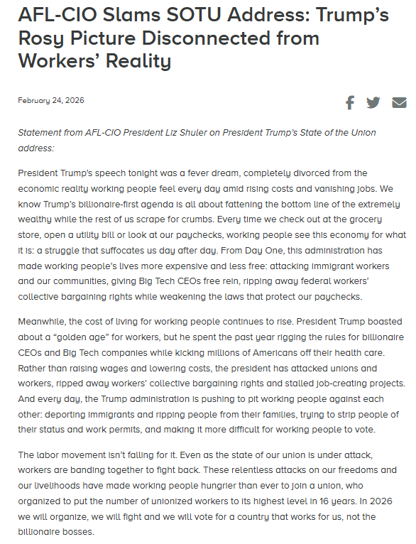 AFL-CIO ✊ tweet media