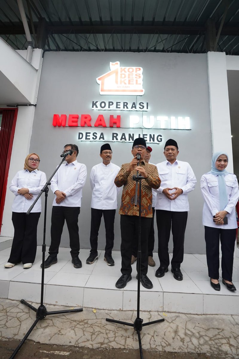 KOPERASI DESA MERAH PUTIH dari Rakyat untuk Rakyat Mensejahterakan Masyarakat Desa

<a href="/YandriSusanto/">Yandri Susanto</a>
@SekretariatKabinet RI 
<a href="/BpsdmKemendesa/">Bpsdm Kemendesa</a>

#PendampingDesaKuatkanKoperasiDesa
#KawalKoperasiDesaMerahPutih
#StopIzinBaruMinimarket