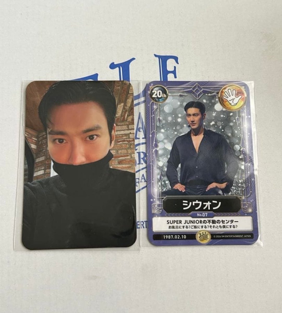 super junior ELF JAPAN special kit ランダムトレカcr.たなか#SIWON