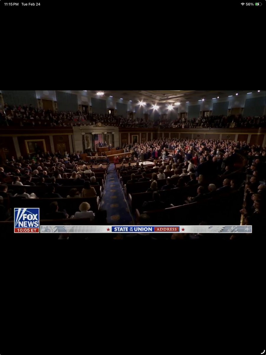 The President asked that if you were an elected official, stand if you believe your first priority is to protect &amp; defend American citizens &amp; no illegal immigrates… A picture is worth a thousand words!