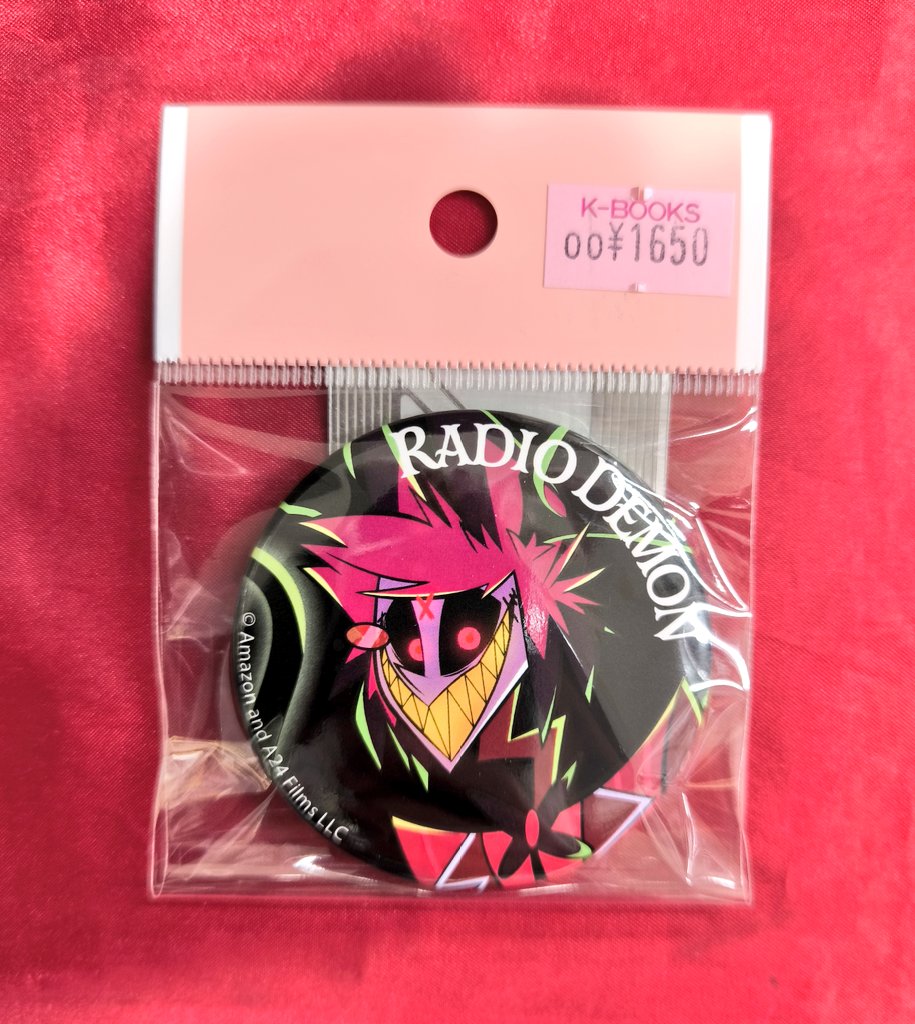 入荷情報】 『 #ハズビンホテル 』 POP UP SHOP シークレット缶バッジ