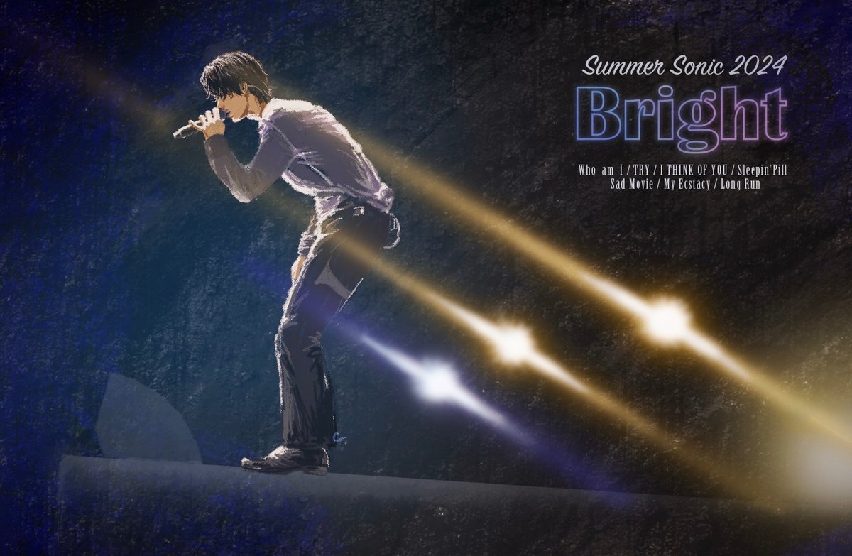 cmd_Ppppp's tweet photo. 2024.08.18

#SUMMERSONICxBRIGHT 
#bbrightvc https://t.co/p39FRlkkKo
