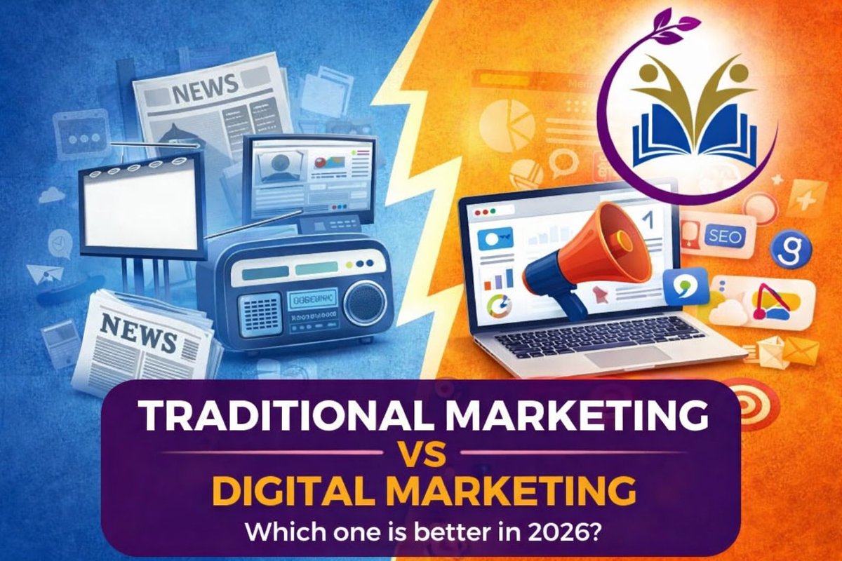vdigitalpune's tweet photo. Traditional Marketing vs Digital Marketing 📊

TV & Newspaper Ads ❌ Hard to Track
Digital Ads ✅ Targeted + Measurable + Affordable
Read full guide:
 https://t.co/6rh4FpgDEJ

#DigitalMarketing #MarketingTips #BusinessGrowth #SEO #GoogleAds #DigitalMarketingCoursesInPune #VictoriousDigital