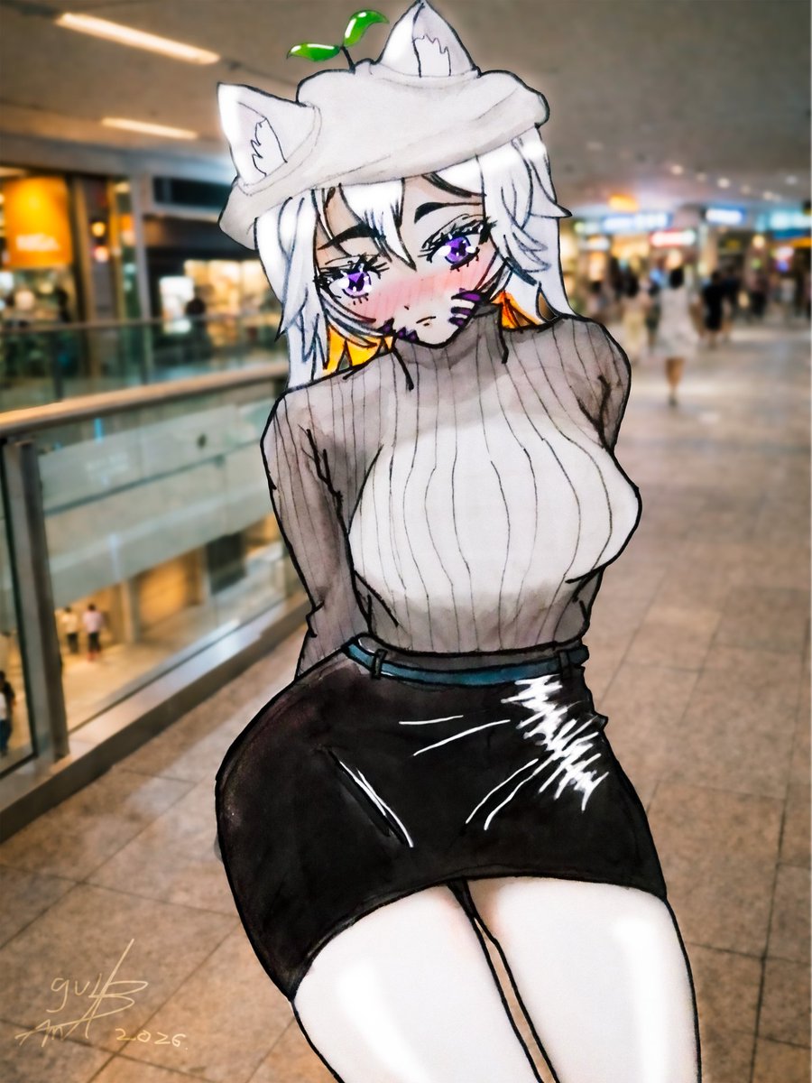 Me hicieron este dibujo bien lindoooo 🥺
Me encanto el outfit, quisiera encontrar uno asi para mi avi 🤍

#art #fanart