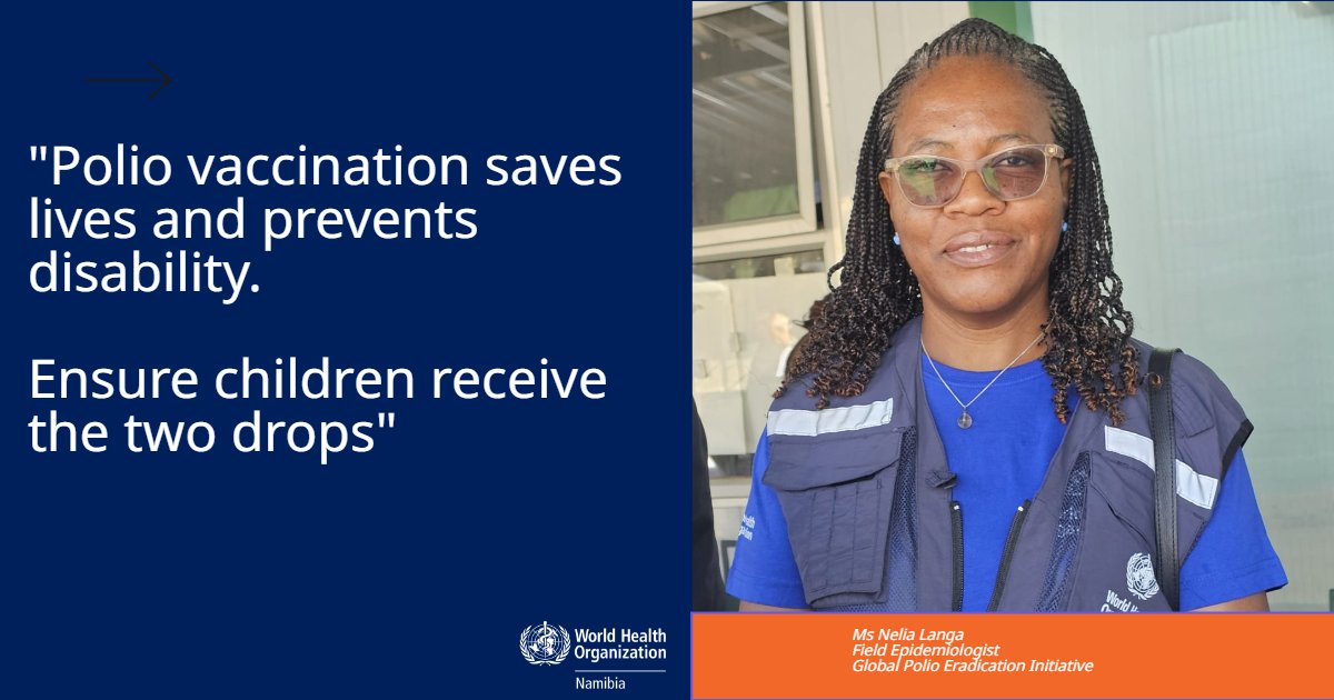 WHO Namibia tweet media