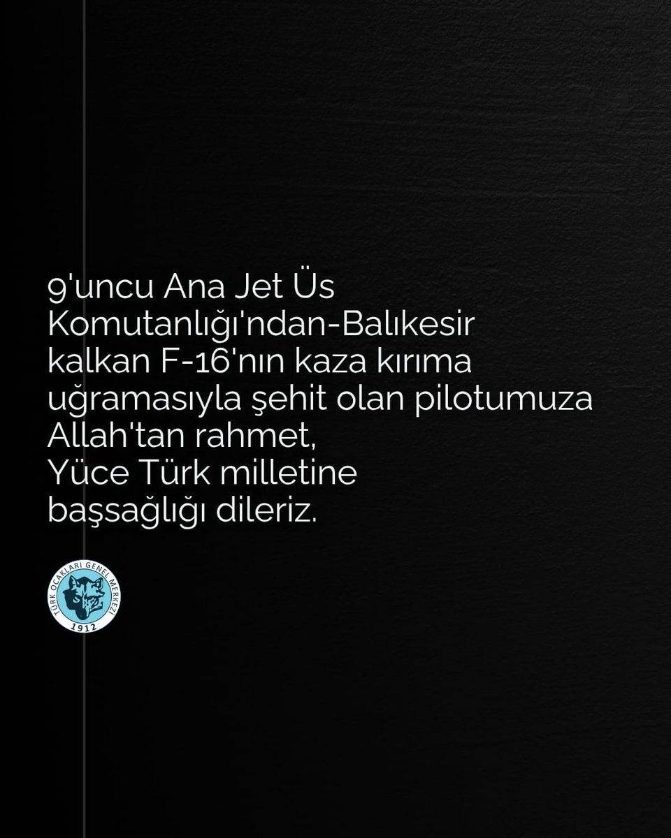 Başımız sağ olsun.