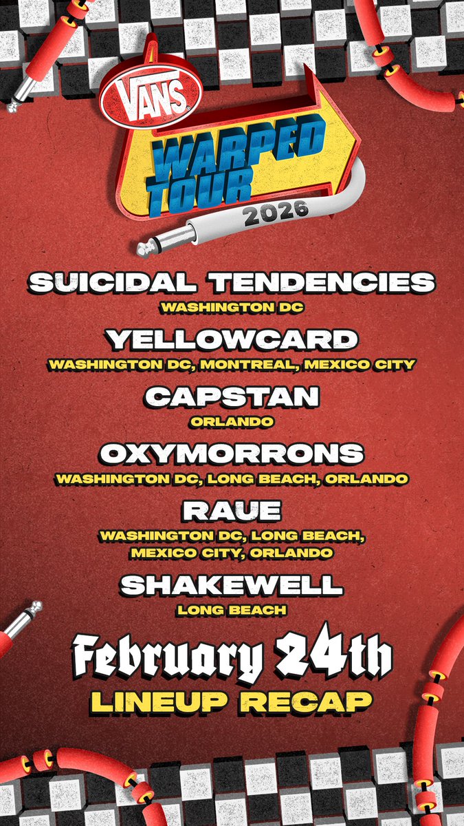 Vans Warped Tour tweet media