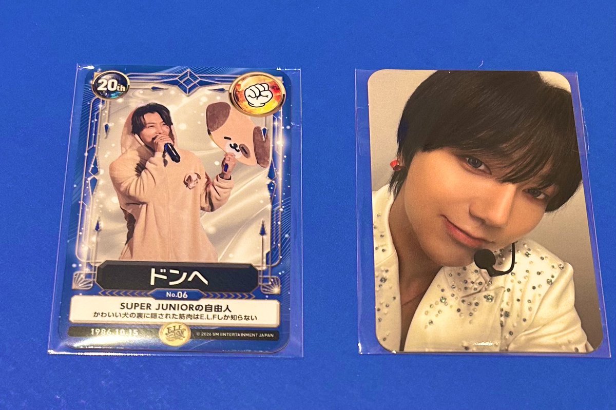 SUPER JUNIOR ドンへ ELF JAPAN Super Junior E.L.F. JAPAN ドンへ トレカ トレカ JUNIOR SUPER 特典