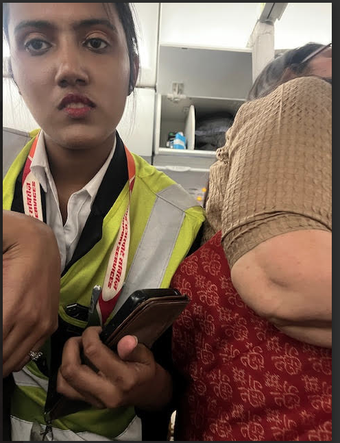 drpunitsethi's tweet photo. @airindia Again inconvenience @ Mumbai (&amp; now reply from #AirIndia to emails)?
Paid but not provided seats extra leg space- difficulties for my wheelchaired wife.We showed to crew; called Ms Reeva commercials she agreed AI2940 on 10 Feb 26. Request  to refund asagreed  by your staff also https://t.co/TDsWAXldu7