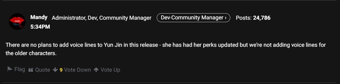 Ah yes, Trickster… the definitely not older Character receiving new voice lines. The very new, never before seen release made specifically All-Kill: Comeback.