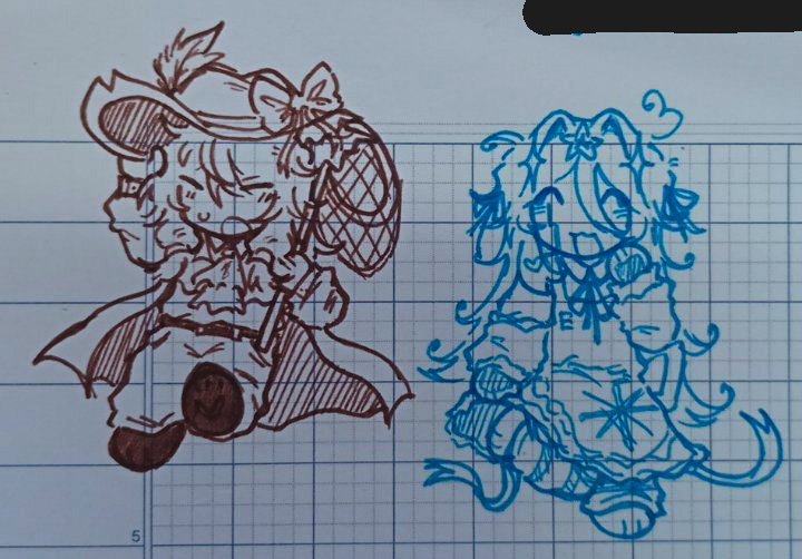 doodle poses for a specific secret reason