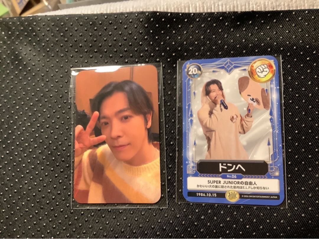 Donghae for Super Junior - E.L.F JAPAN Membership Card 🎁 Cr. 煤爐