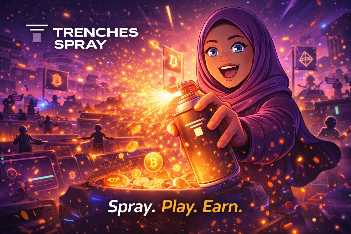 KDJ_verse's tweet photo. Another day in the trenches…….

Let’s talk about @Spraytrenches.

Trenches is not just trading. It’s automated capital rotation plus gamified distribution.

Let’s dive into how it actually works.

You deposit funds once.
Instead of you picking tokens, the system rotates capital across projects automatically. No charts or manual trades.

This is called a “Trench.”
Each trench is a timed cycle (short, medium, or long) where capital flows through projects and resets.

Think of it like an automated portfolio rotation.

There is something called “Spray & Play”, this is like spreading capital plus social participation.
You earn not just from rotation, but also from tasks, raids, and community activity.

Attention becomes yield if done right.

So Trenches is DeFi, social game and part token distribution engine in one.

It turns community energy into liquidity.

Trenches isn’t about finding the next token.
It’s about turning attention into a financial layer.