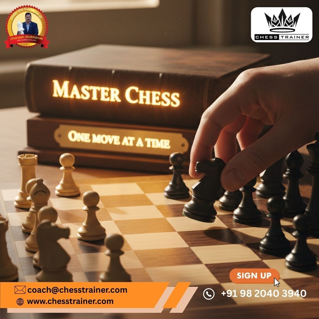Chess_trainer91's tweet photo. Every grandmaster was once a beginner. The secret?

✨ Focus.
✨ Strategy.
✨ One powerful move at a time.

Sharpen your thinking, boost concentration, and build winning strategies with expert chess training. 

#chesstrainer #chessgame https://t.co/2PFUtLfCYb