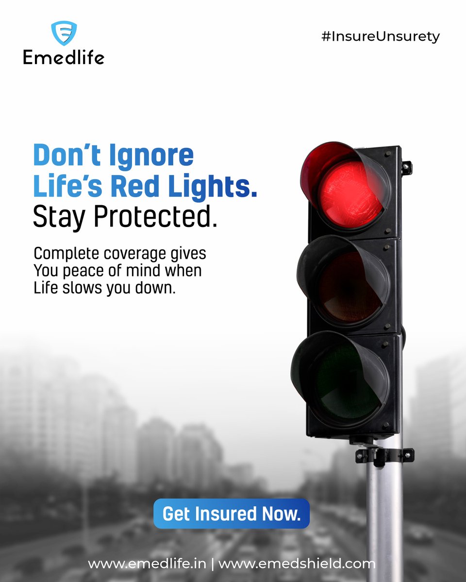 EmedlifeB's tweet photo. Don’t ignore life’s red lights. 🚦
When life asks you to slow down, protection keeps you moving with confidence.
🌐 https://t.co/rvnHxC501B | https://t.co/XWYY3wprAY
#emedlife #InsureUnsurety #StayProtected #LifeCoverage https://t.co/BtHgyAzsWY