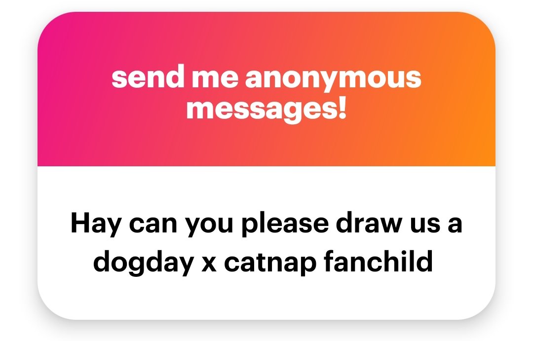 (Smol Break, No School Today :3) 

Whoever Sent Me This Almost Murdered My Mind To Death Cuz It Drained Sum Of Ma Ideas And Energy But I'm Okay- 👍🥀
Y'all This Is The 3rd Time I Drew Their Child,,

#SmilingsCritters #PoppyPlaytime #Catnapxdogday #catnap #dogday