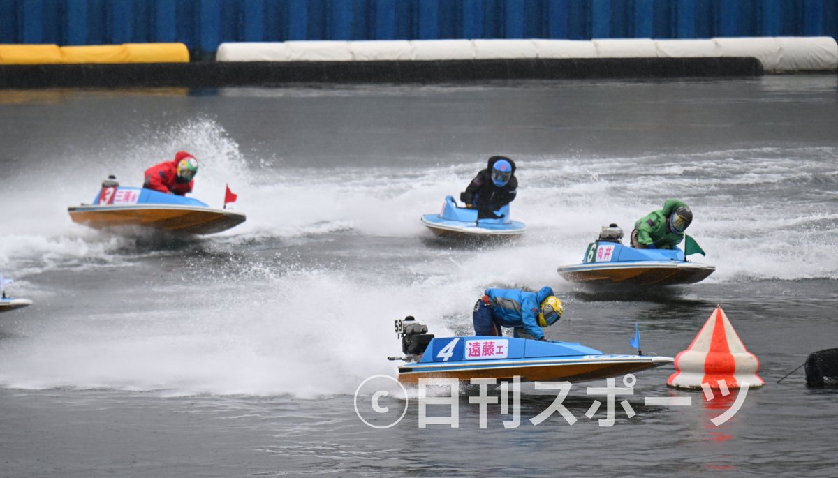 鳴門ボート・PG1スピードクイーンメモリアル】 ボート破損の