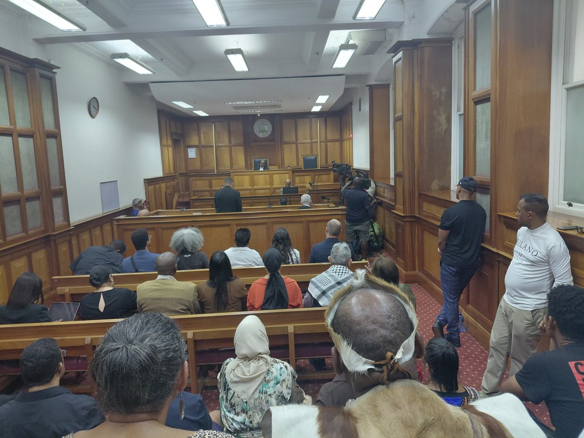 Yesterday, I was with my people in the Cape High Court defending our land from the Dutch colonial settler land grabbers from the DA in the City of Cape Town. At an appropriate time, I will share with you the details of how the VF Plus sabotaged our interdict against the City of