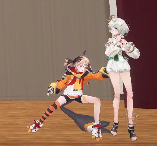 Her orange creature try to tell her something ahsdfgajshgd ALSO