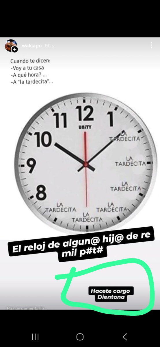 WalcapoArt's tweet photo. Tan difícil es coordinar un horario??? Lpm 
O cuando dicen "voy después del trabajo" pero a que hora terminas de trabajar??!?!? Y a cuanto estas desde tu trabajo hasta donde coordinamos???! 
@walcapo https://t.co/1RU49npH79