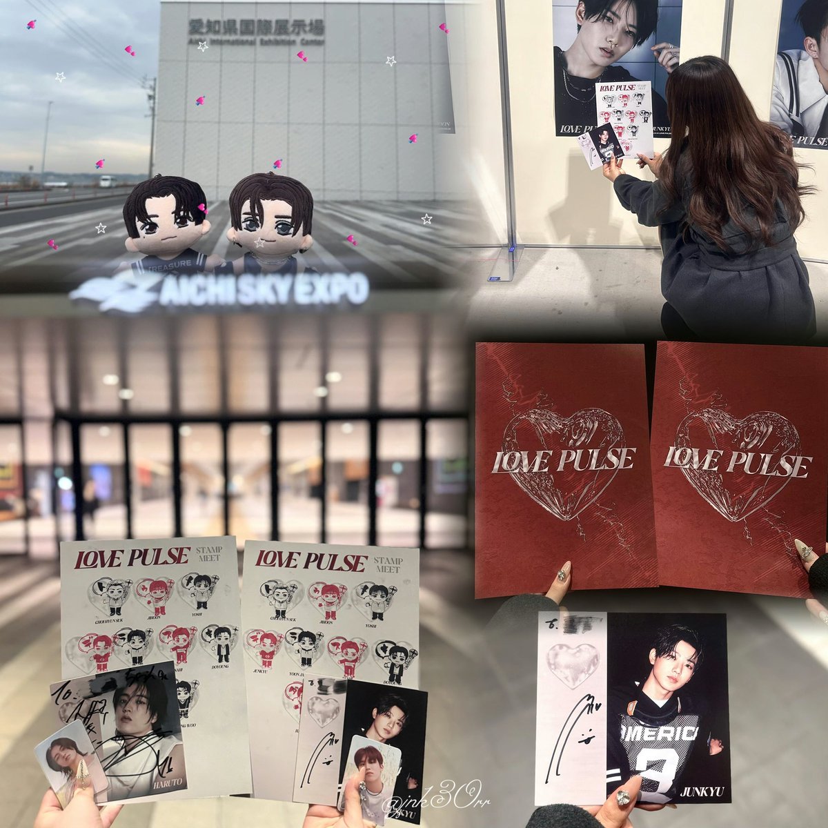 260113 トレジャー オフイベ 愛知

スタンプ初めて行ったけど楽しすぎ💞
ジュンギュとジョンウにお互いの好きな
ところ聞けて大満足ჱ̒^_ .̫ _^➰🌟❕

 #트레저  #treasure  #トレジャー
  #トゥメ  #オフイベ  #スタンプミート